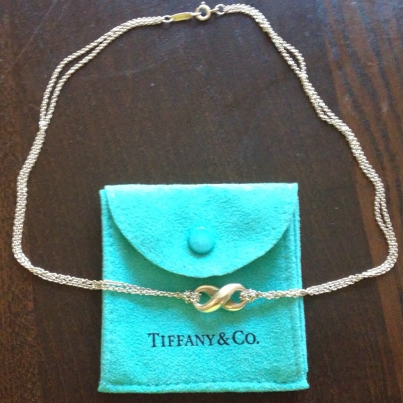 Tiffany & Co. Double Chain Infinity Necklace - Picture 3 of 5