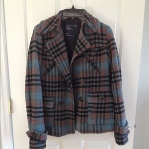 ❌On hold❌Plaid wool coat