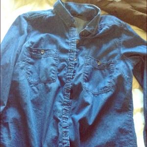 Forever 21 denim shirt!