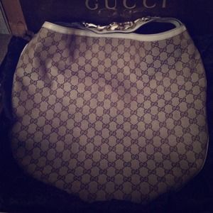 ❌SOLD❌Gucci Canvas Horsebit Catena Hobo