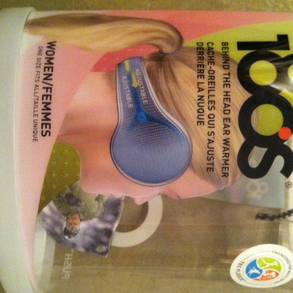 Behind the ear warmers in leopard print - Picture 3 of 3