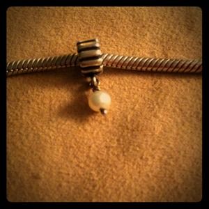 pearl and diamond birthstone pandora dangle bundle