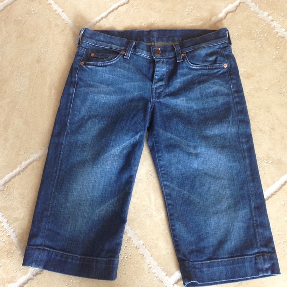 7 for all mankind capri's