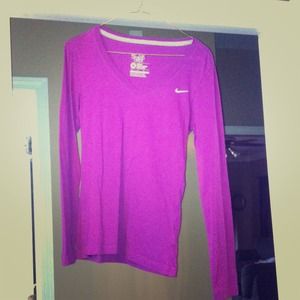 Purple Nike long sleeve