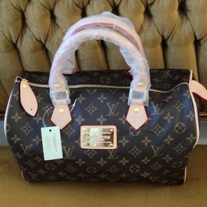 Cowhide LV Speedy