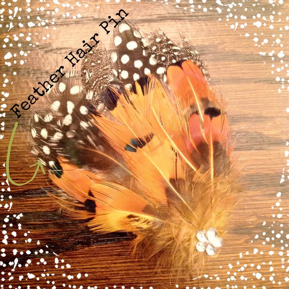 Feather Hair Pin