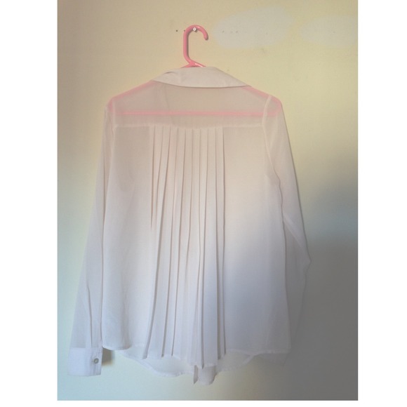 White Button Up - Picture 2 of 2