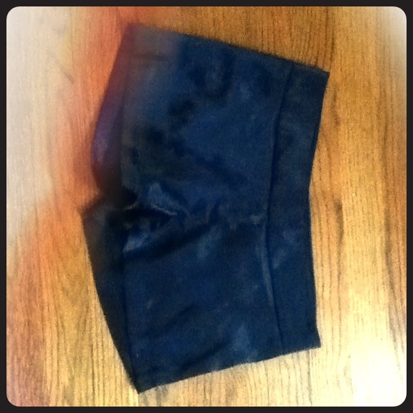 Wet Seal Faux Leather Shorts