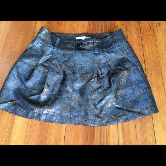 Nanette LePore lyrical lame skirt - Picture 2 of 4