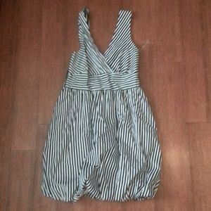 Striped dress.