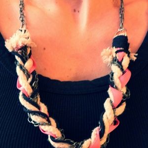 Braided necklace!
