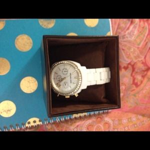 Michael kors white watch