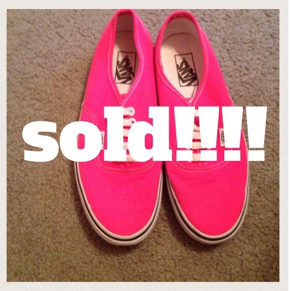 Hot Pink Vans