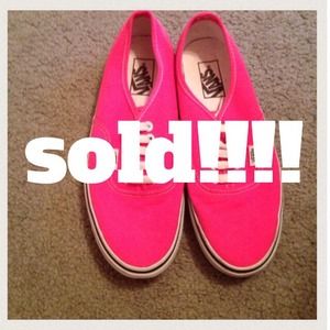 Hot Pink Vans