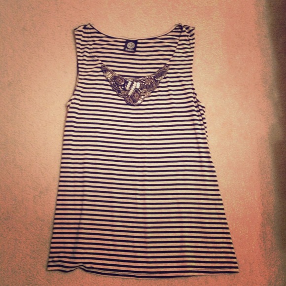 Striped Bobeau tank