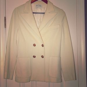 Vintage Bone White Blazer