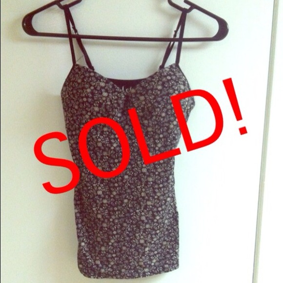 SOLD! Built-in Bra Tank Top
