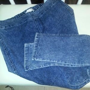 Acid wash skinny leg jeans!