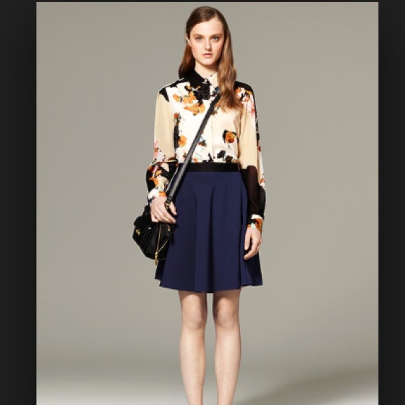 ❤️SOLD❤️PHILLIP LIM X TARGET NAVY SKIRT