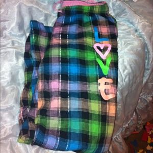 Plaid pajama pants for winter! (: