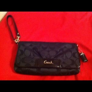 Authentic coach wristlet