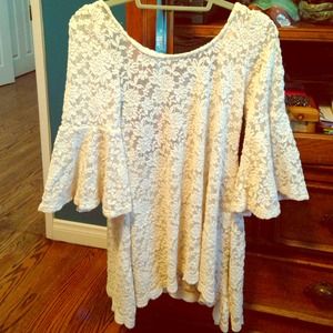 Low back lace lf dress