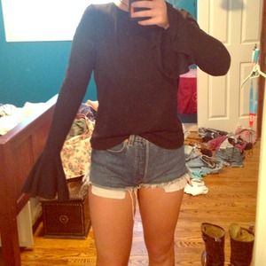 Brandy hippy sleeve shirt