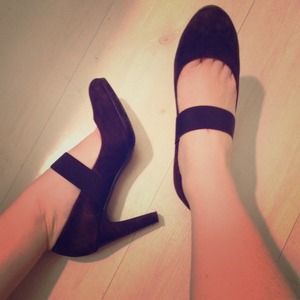 Via Spiga High-Heeled Mary Janes.