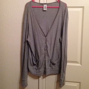 Victoria Secret Grey Cardigan