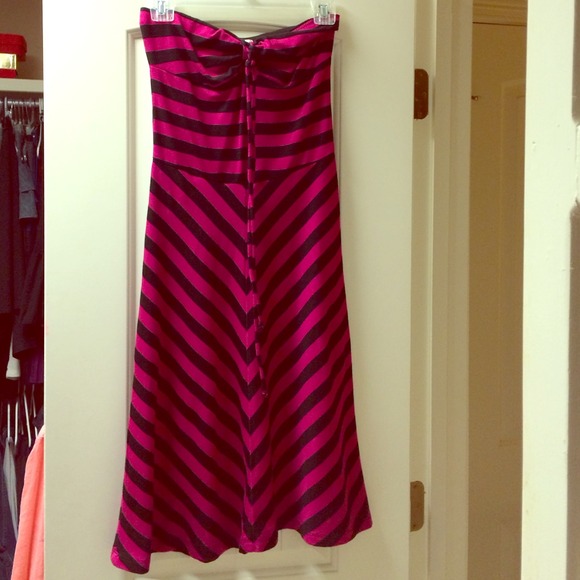 striped dress