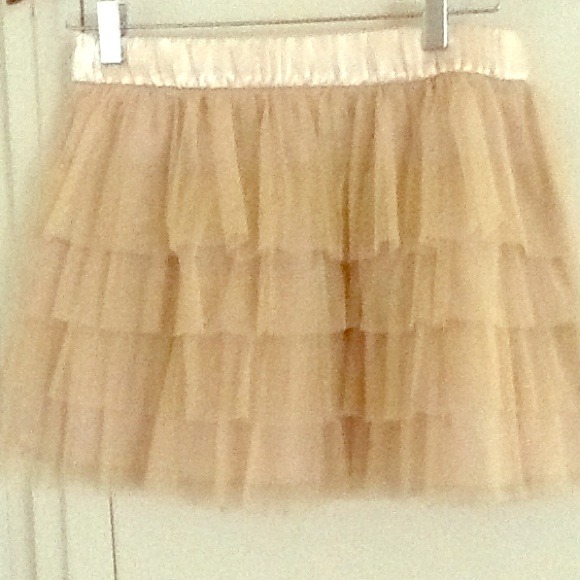Gold colored Tutu Skirt ❤️❤️❤️