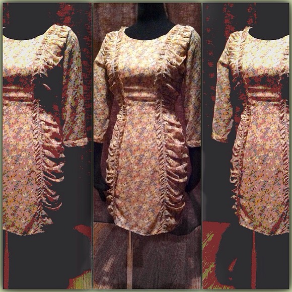 Vintage floral dress