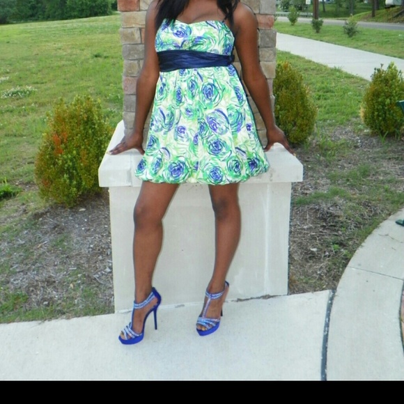 Beautiful summer/spring dress with vivid colors