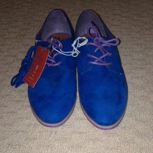 Royal Blue oxfords!!
