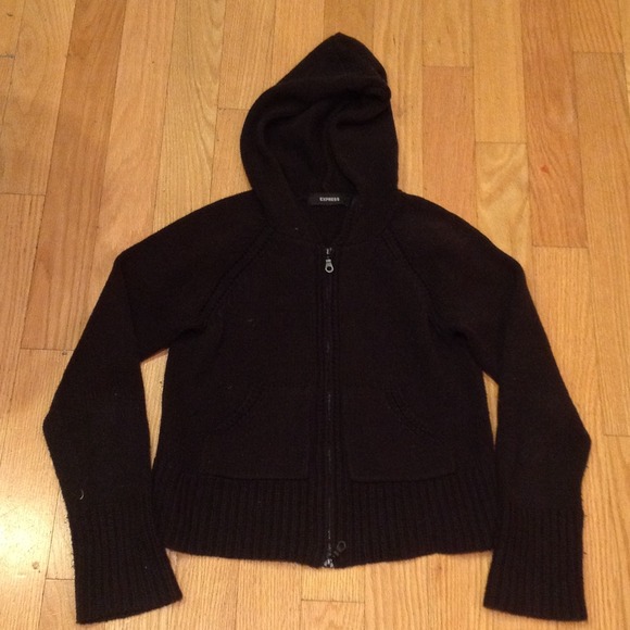 Black Express hoodie sweater