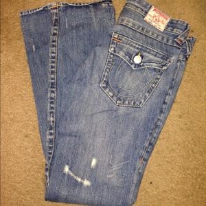 🎀REDUCED🎀Pre Loved True religion jeans