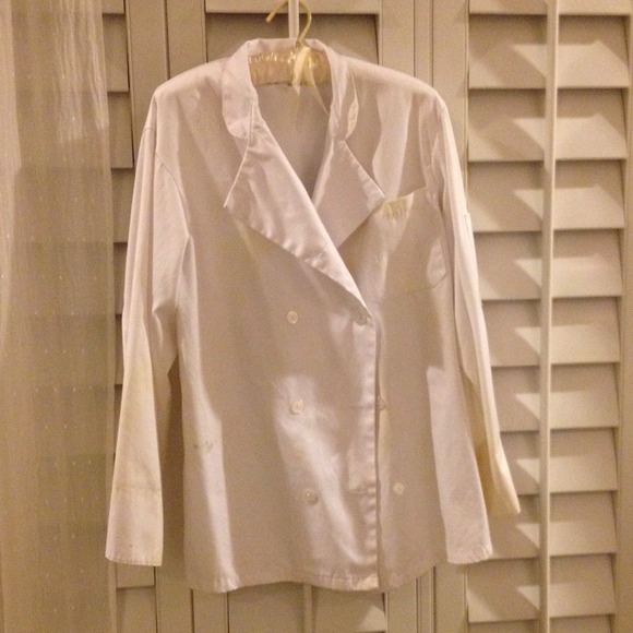 Chef jacket.  Used with stains - Picture 1 of 1