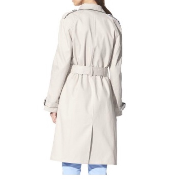 Phillip Lim Trench Coat in Khaki and Blue - Picture 4 of 4