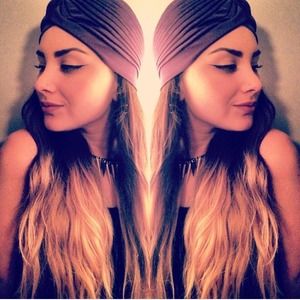 Brown turban
