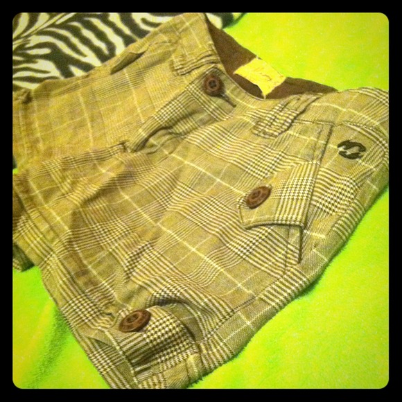 Billabong checkered shorts