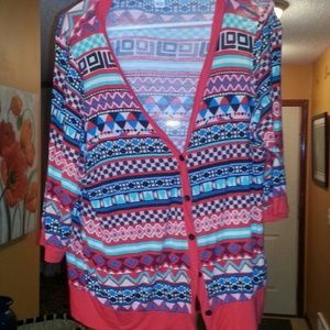 **** hold for maryfer**** Tribal cardigan!