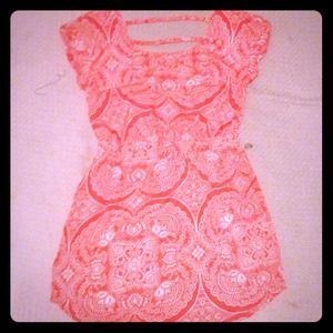 Bright Pink American Eagle Dress w/ pockets