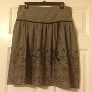 A cool-season skirt