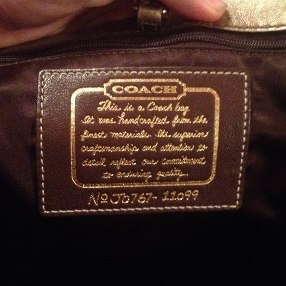 Huge authentic brown coach bag - Picture 2 of 4