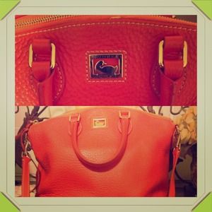 Dooney and Bourke Dillen satchel tangerine