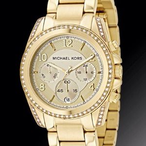 Michael Kors Runway Watch MK5166 Gold
