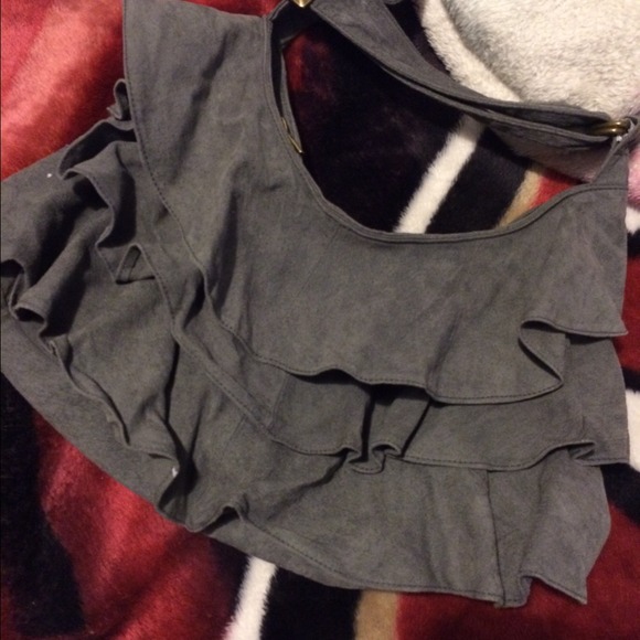 Grey purse