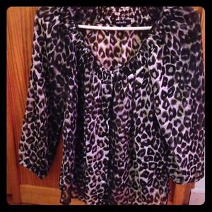 Cheetah Print Top