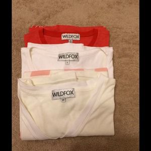 Bundled Wildfox Shirts