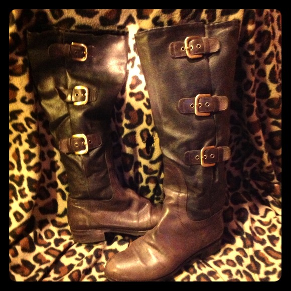 Women's 6 1/2 riding boots leather!